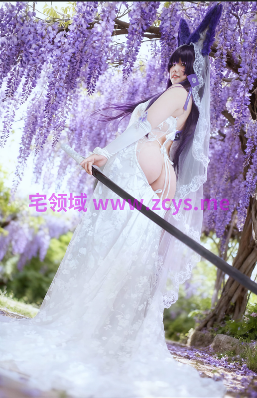 阿半今天很开心 - 碧蓝航线 武藏 誓约花嫁 【75P 1.17GB】