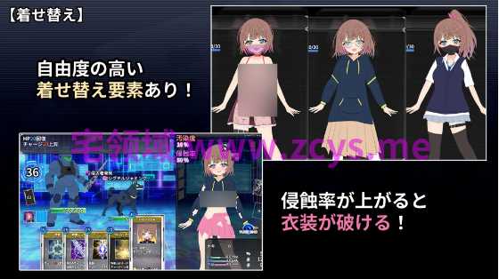 【日式RPG】幻装少女ナギ -サイバーエロトラップダンジョン潜行録-Ver1.10 AI汉化版