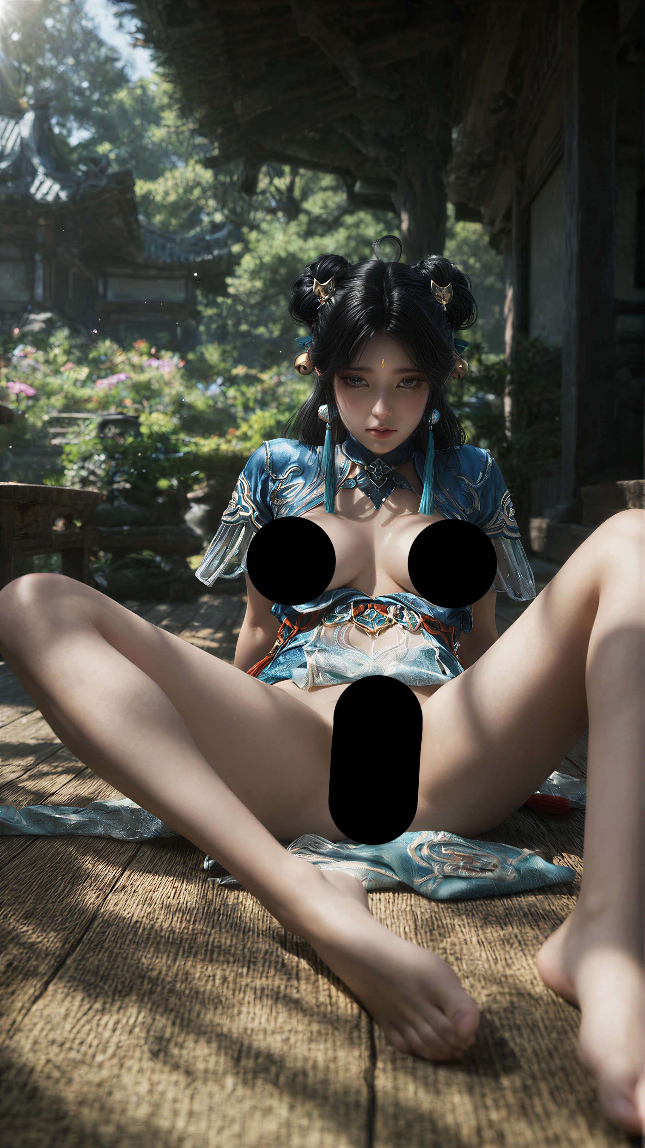 [AI动漫]（搬运至260728）永劫无间-蓝梦【黑猫】【93P】【926MB百度云】