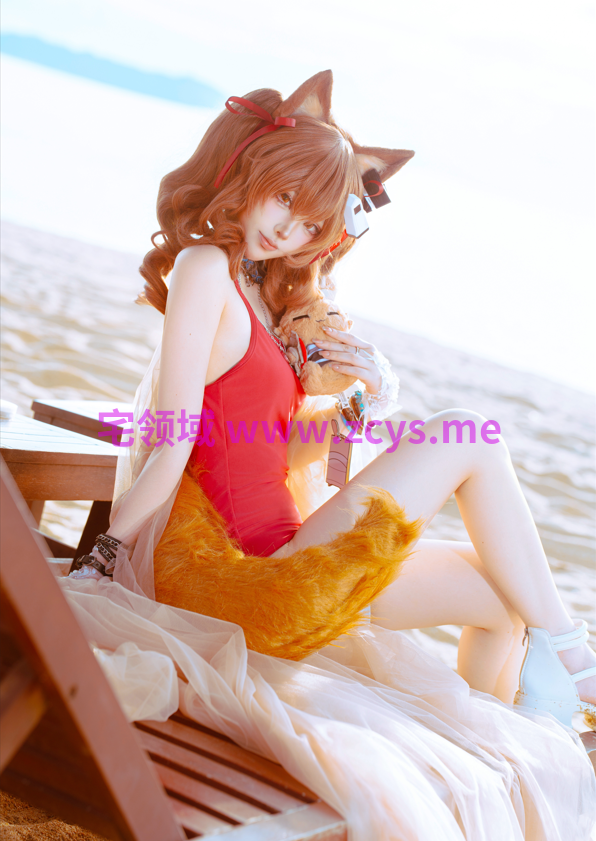 Tsuki_月隐 NO.004 安杰丽娜泳装 【44P413M】