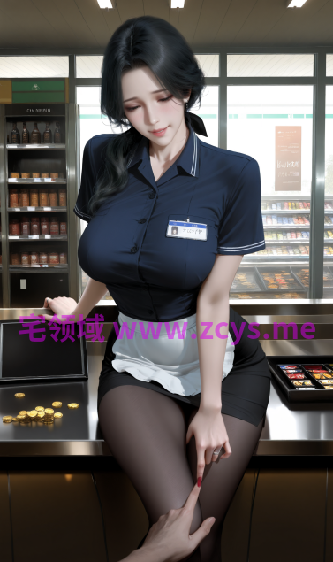 [Qiweny874] 深夜コンビニの人妻店員 (深夜便利店的已婚女性店员)[100P/710M]