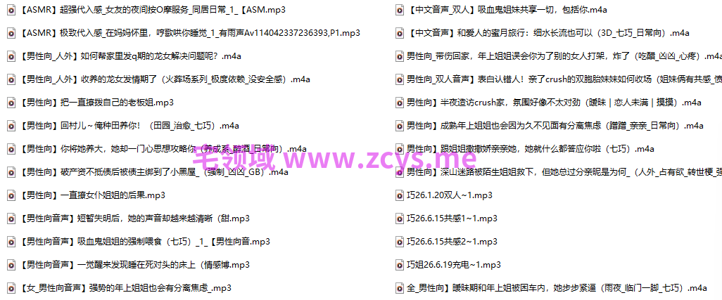 七巧想不出名字了 音频合集 1.04G 百度盘