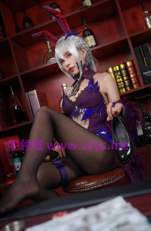 Neko薇薇 - FGO 黑枪呆 兔女郎 【18P 130MB】