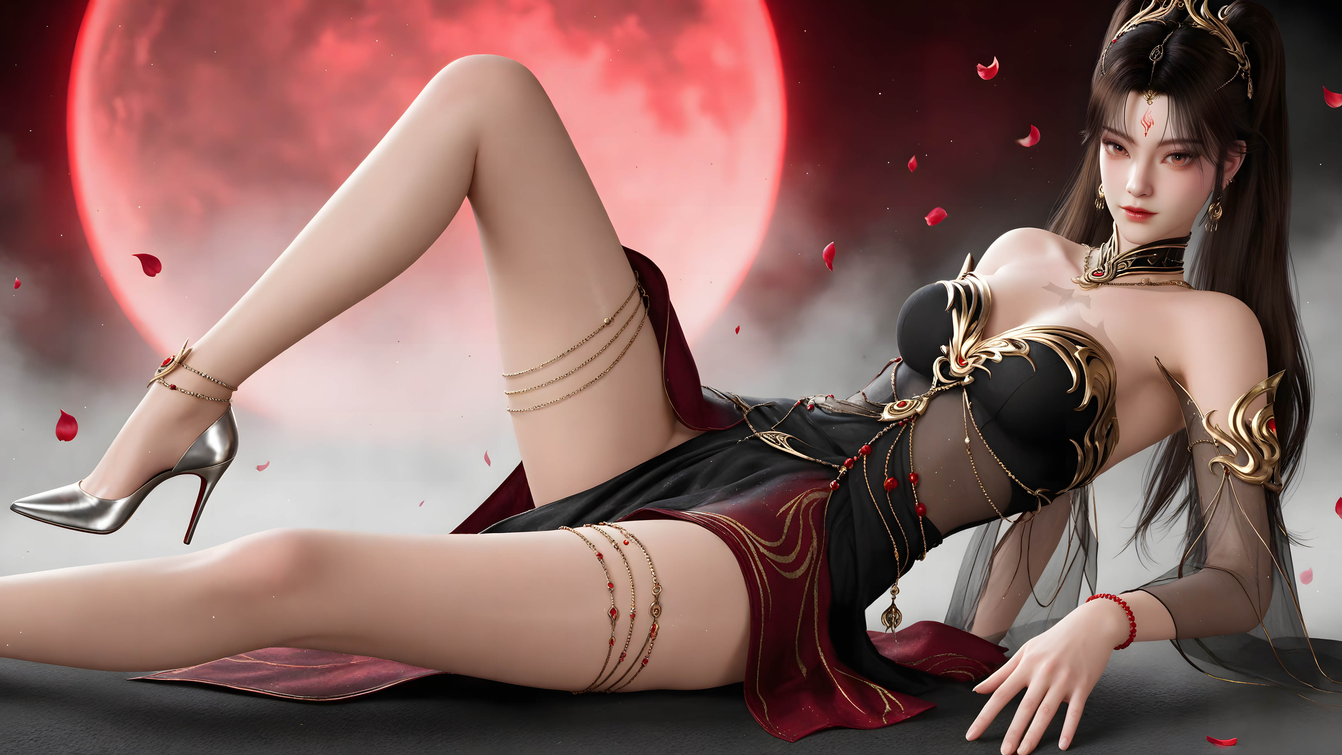 [AI动漫]（搬运至260809）修罗武神-蛋蛋女王【小巳】【65P】【827MB百度云】