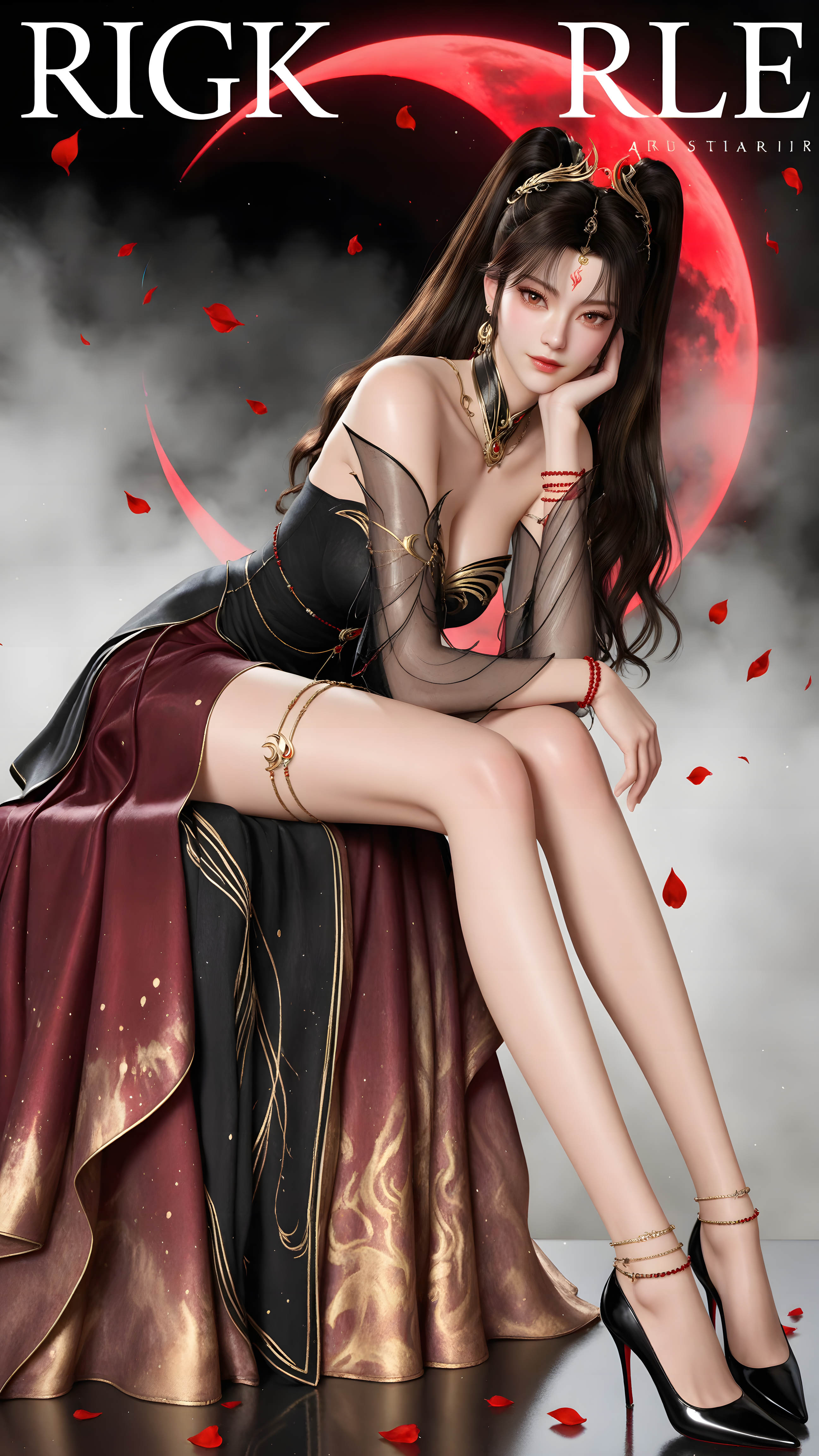 [AI动漫]（搬运至260809）修罗武神-蛋蛋女王【小巳】【65P】【827MB百度云】