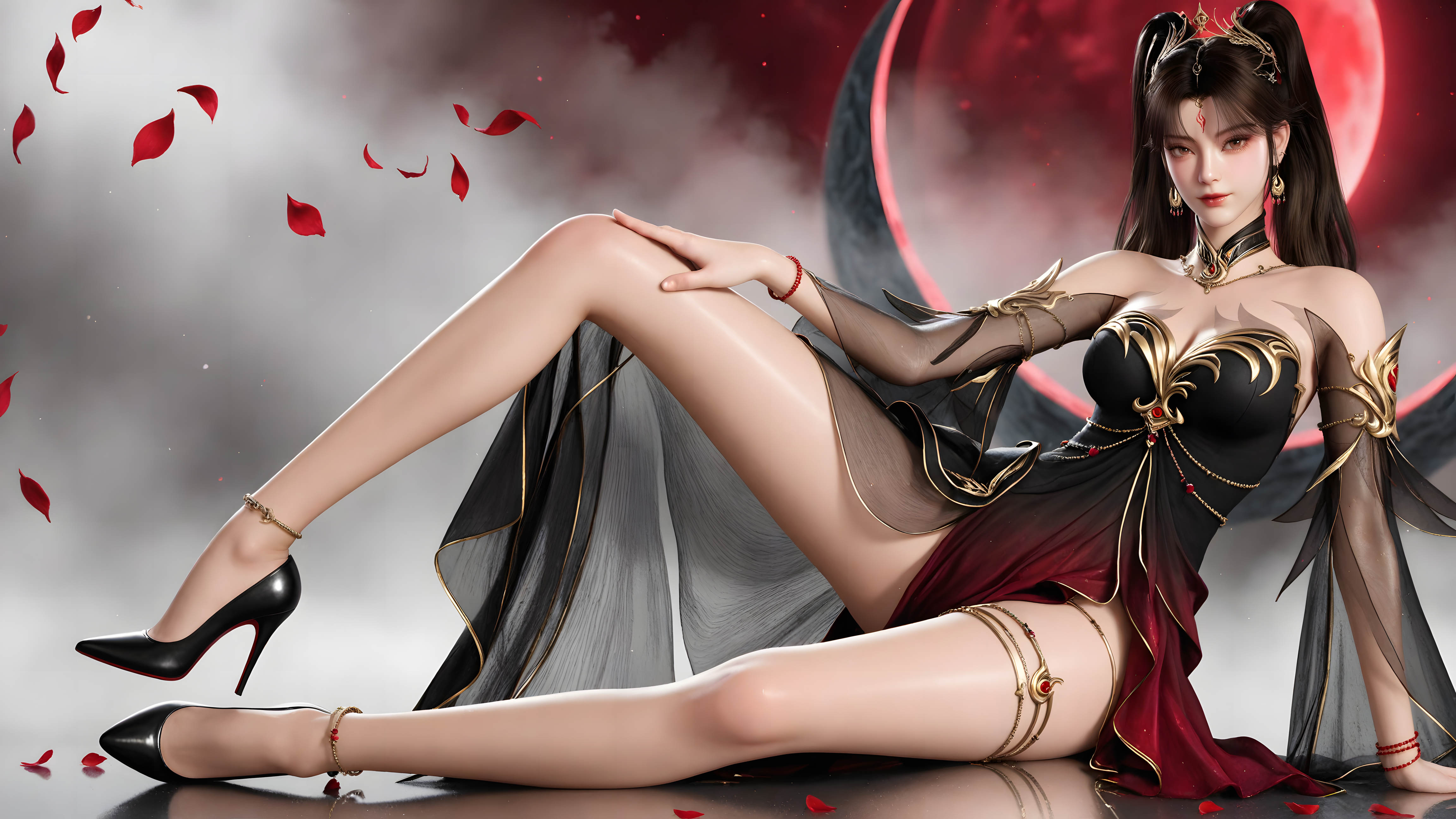 [AI动漫]（搬运至260809）修罗武神-蛋蛋女王【小巳】【65P】【827MB百度云】