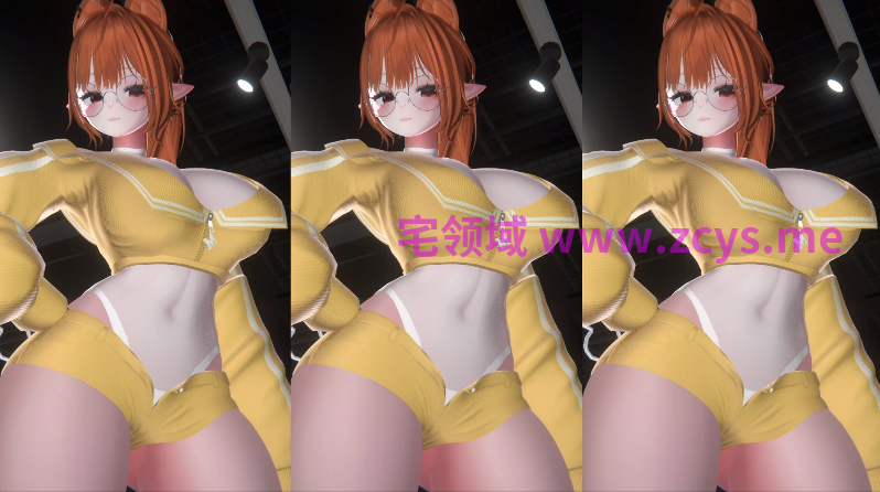 NO.2898 绝情杀手橙花花 运动学姐-外套版 1V 1.18G