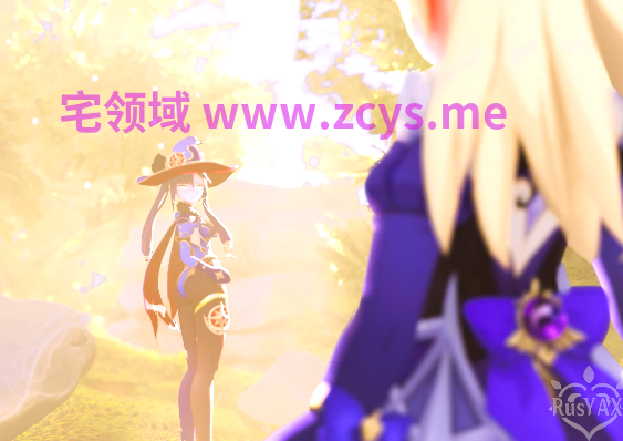 [RusYAX]26.08.09 原神 扶她巨吊菲谢尔爆操莫娜[670M]