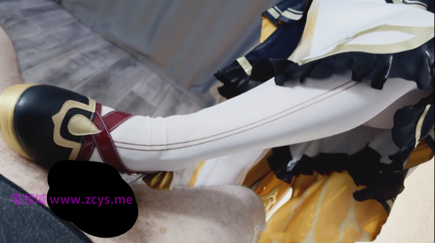 【新-足控】yaorenneko-原神cos，旅行者用桑多捏的木偶狱卒足交也是很新奇の体验呢【1V】【442MBpikpak云盘】